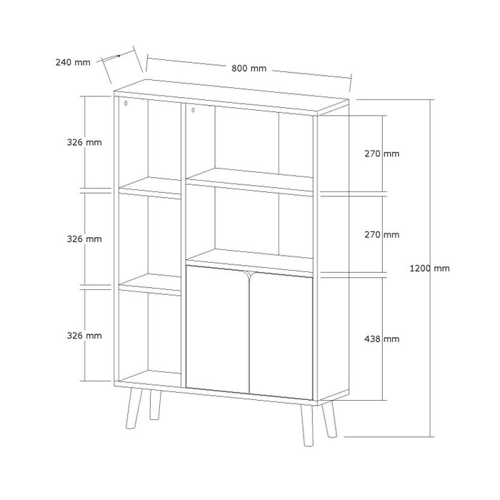 Hanah Home Lumo - Sapphire Oak